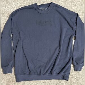 Taylor Swift Eras Tour Official Blue Crewneck Sweatshirt NWT